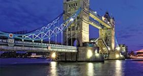The Tower Bridge in London, England in United Kingdom