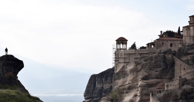 Cliffs in Greece