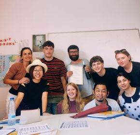 Students at Instituto Hemingway