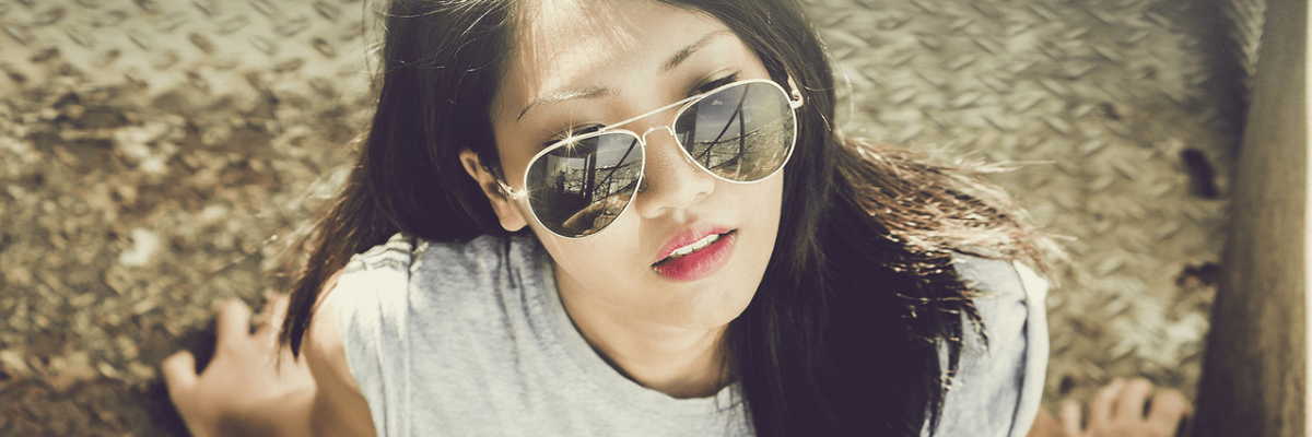 Aviator sunglasses for asian women store