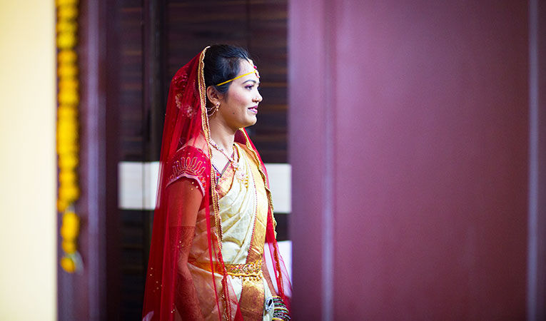 Indian woman in traditional dress