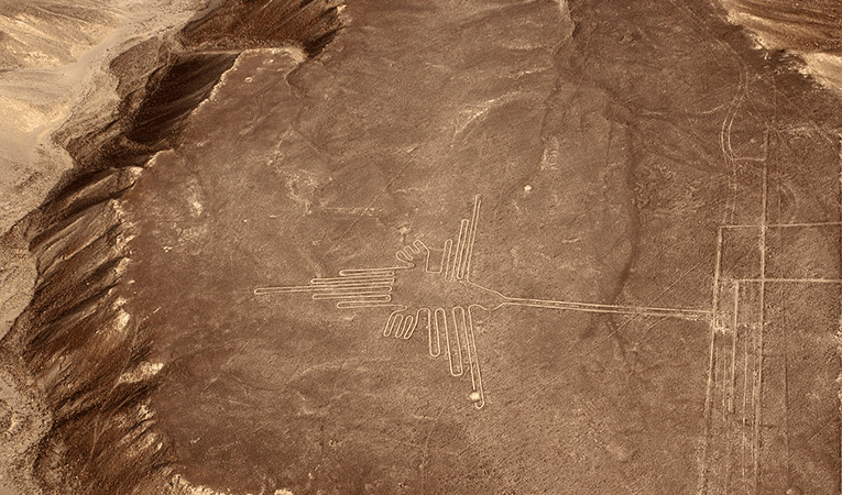 Nazca lines from above