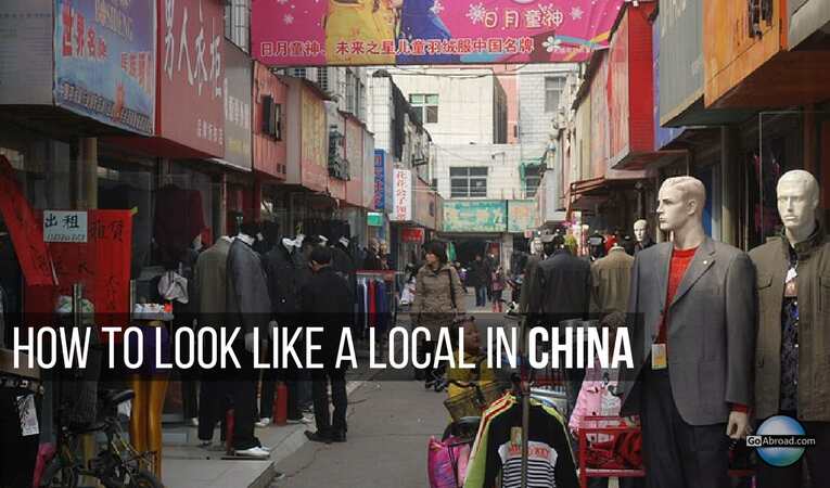 How to Look Like a Local in China