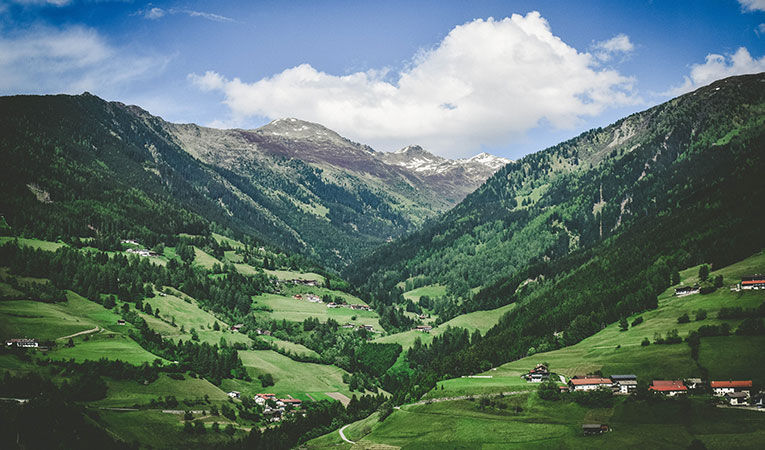 valley in austria