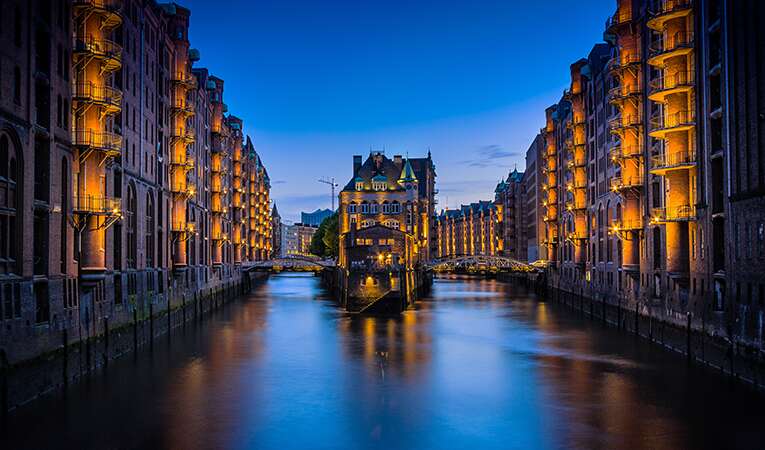 Hamburg, Germany is a great spot for engineers moving abroad for work