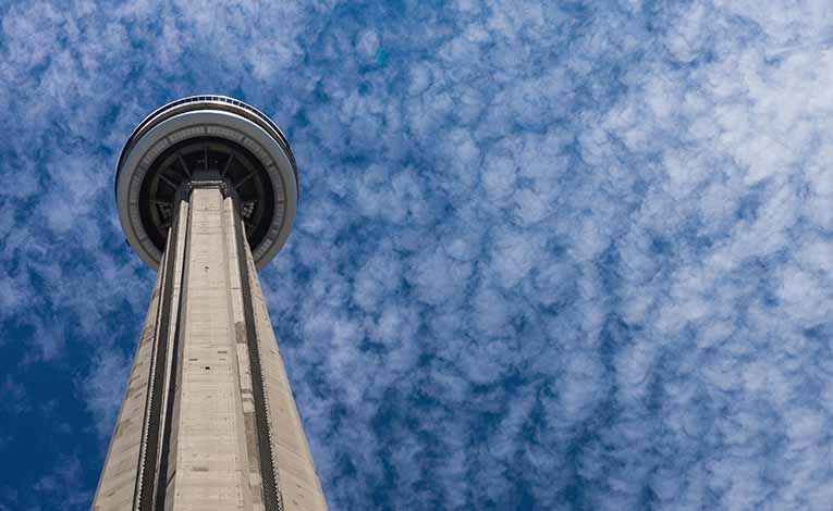 Sky Tower in Toronto, Canada,