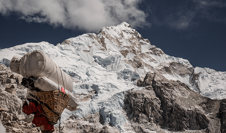 sherpa in nepal