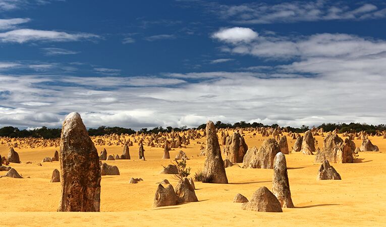 The Pinnacles in Australia