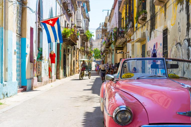 Cuban city street
