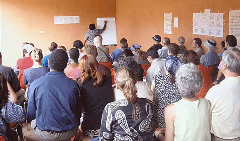 Peace corps training session, Cameroon