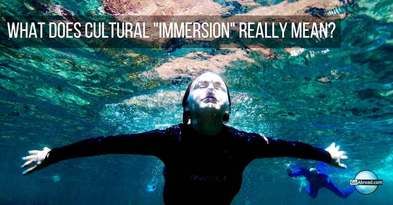 What does immersion really mean?