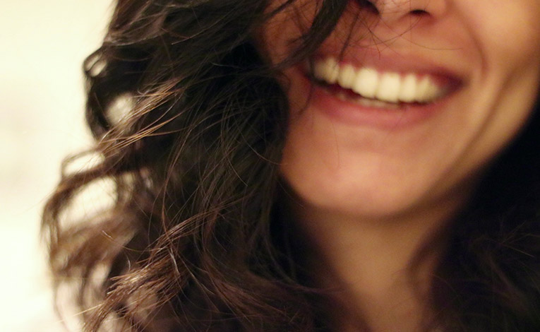 Close up of a woman smiling