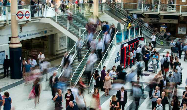 figuring out logistics in London Underground stations after moving abroad